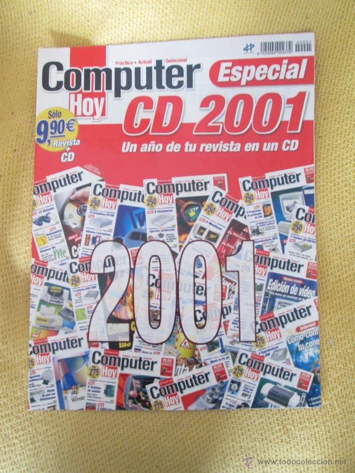 Coleccionismo de revistas y peri&oacute;dicos: REVISTA COMPUTER HOY ESPECIAL CD 2001