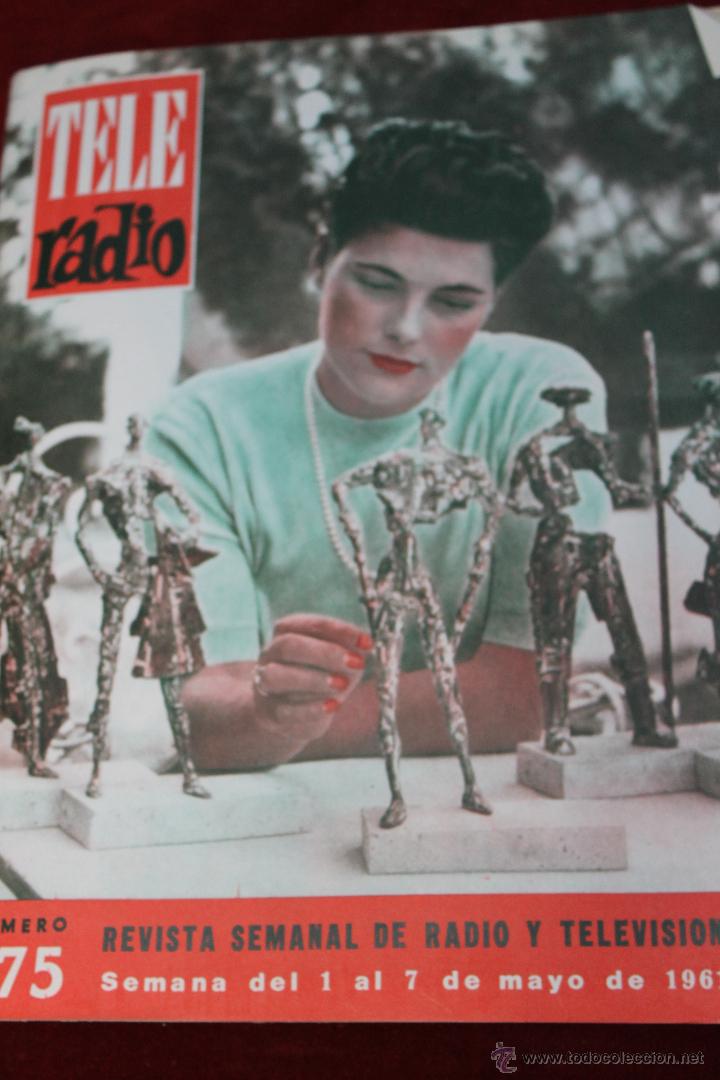 Collezionismo di Riviste e Giornali: REVISTA TELERADIO N&ordm; 175 1961 MAYTE CON TROFEOS TAURINOS FERIA SAN ISIDRO DE VENANCIO BLANCO