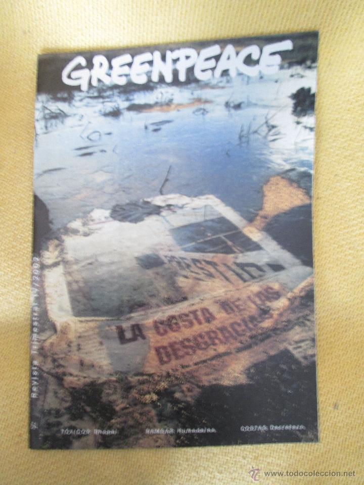 Coleccionismo de revistas y peri&oacute;dicos: GREEN REVISTA DE GREENPEACE 64 2002