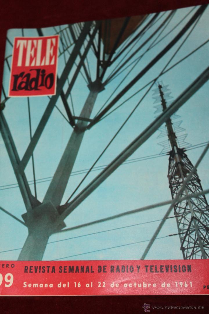 Collezionismo di Riviste e Giornali: REVISTA TELERADIO N&ordm; 199, 1961 OTRA TORRE MAS EN SANTIAGO DE COMPOSTELA