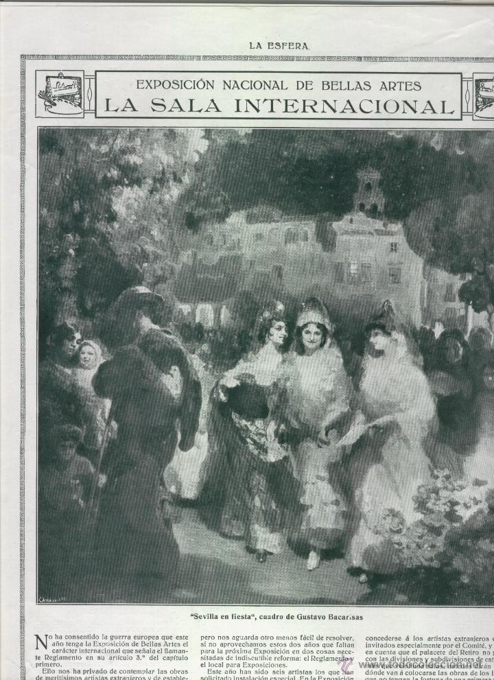 Coleccionismo de Revistas y Peri&oacute;dicos: ERVISTA A&Ntilde;O 1915 JUAN MANEN CASAS ABARCA ALTO DE SAN MIGUEL GRANADA SOLLMAIN GUSTOVA BACARISAS