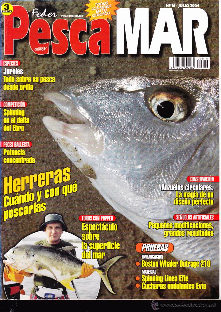 Collezionismo di Riviste e Giornali: REVISTA , PESCA MAR , N&ordm; 16 .