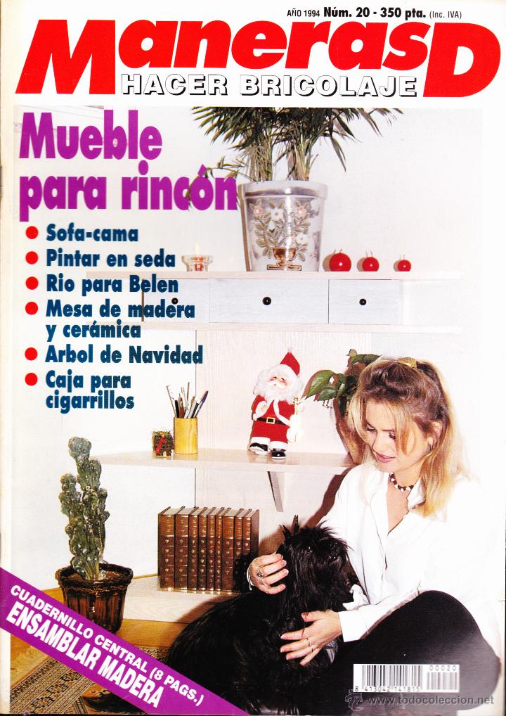 Coleccionismo de revistas y peri&oacute;dicos: REVISTA , MANERAS D HACER BRICOLAJE , N&ordm; 20 .