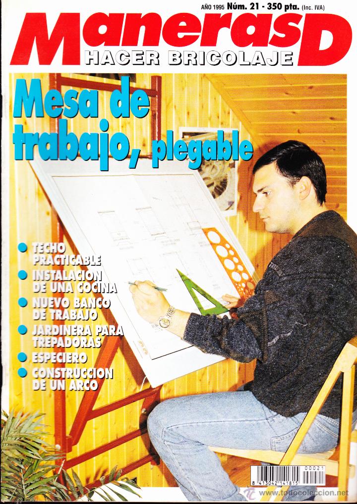 Coleccionismo de Revistas y Peri&oacute;dicos: REVISTA , MANERAS D HACER BRICOLAJE , N&ordm; 21 .