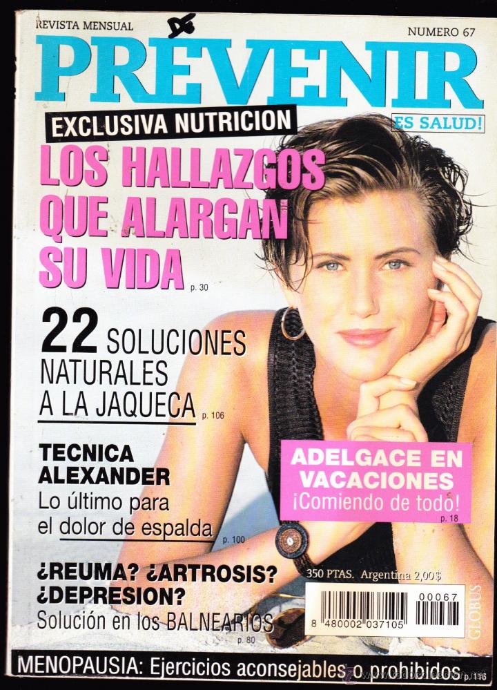 Coleccionismo de revistas y peri&oacute;dicos: REVISTA , MENSUAL PREVENIR , N&ordm; 67 .