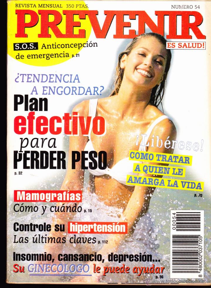 Coleccionismo de revistas y peri&oacute;dicos: REVISTA , MENSUAL PREVENIR , N&ordm; 54 .
