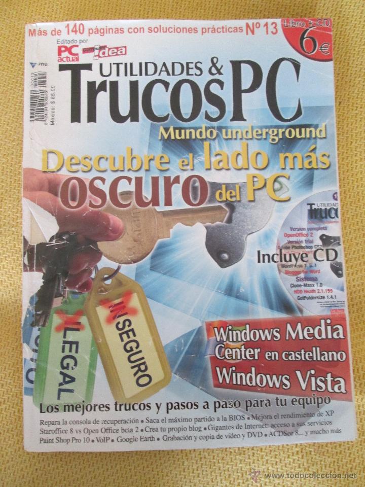 Coleccionismo de revistas y peri&oacute;dicos: PC ACTUAL -MANUAL DE UTILIDADES Y TRUCOS PC N&ordm; 13