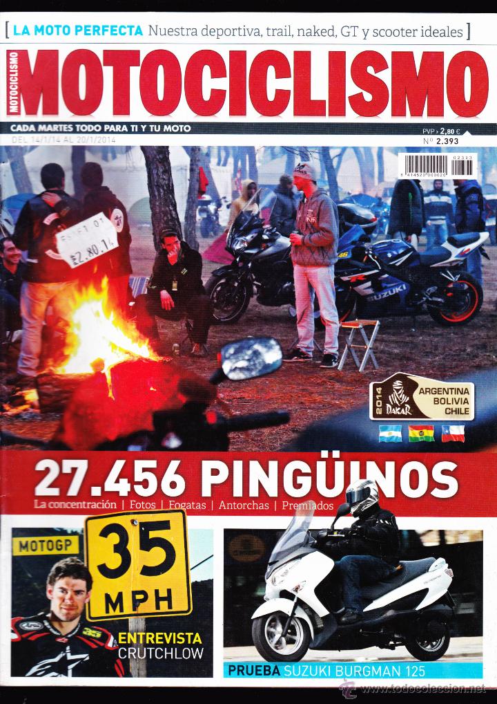 Coleccionismo de revistas y peri&oacute;dicos: REVISTA , MOTOCICLISMO , N&ordm; 2.393 .