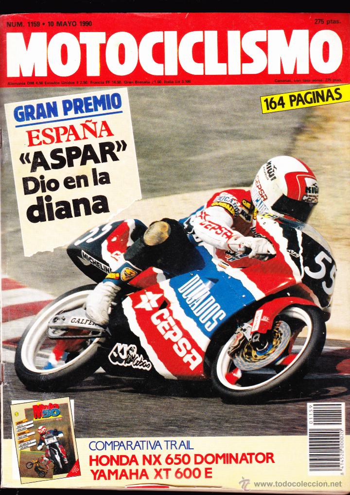 Coleccionismo de revistas y peri&oacute;dicos: REVISTA , MOTOCICLISMO , N&ordm; 1.159 .