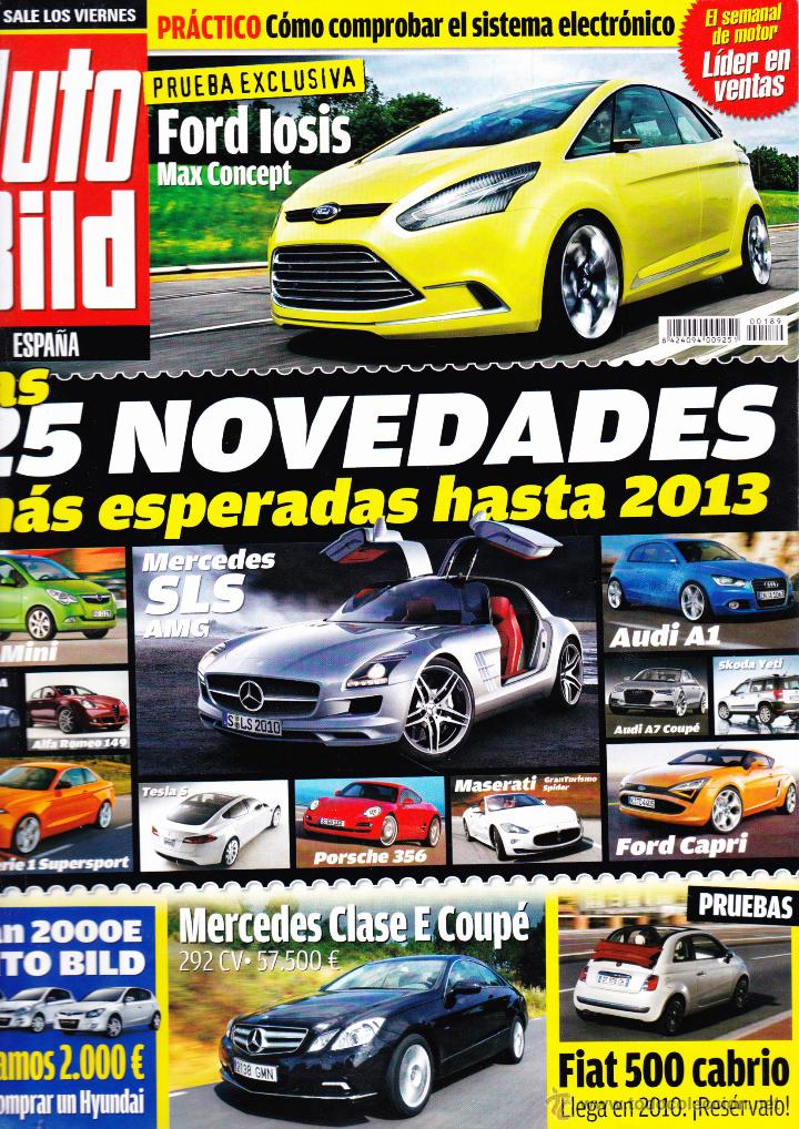 Coleccionismo de revistas y peri&oacute;dicos: REVISTA , AUTO BILD , N&ordm; 189 .