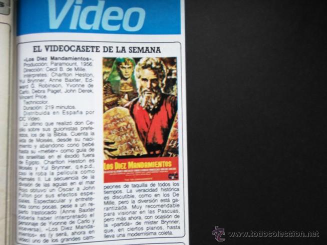 Coleccionismo de Revistas y Peri&oacute;dicos: recortes charlton heston yul brynner