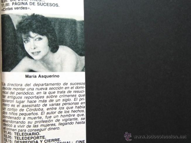 Coleccionismo de Revistas y Peri&oacute;dicos: recortes maria asquerino