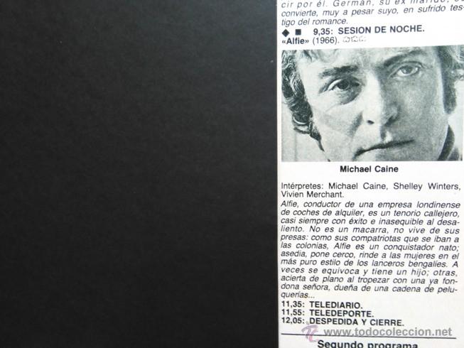 Coleccionismo de Revistas y Peri&oacute;dicos: recortes michael caine