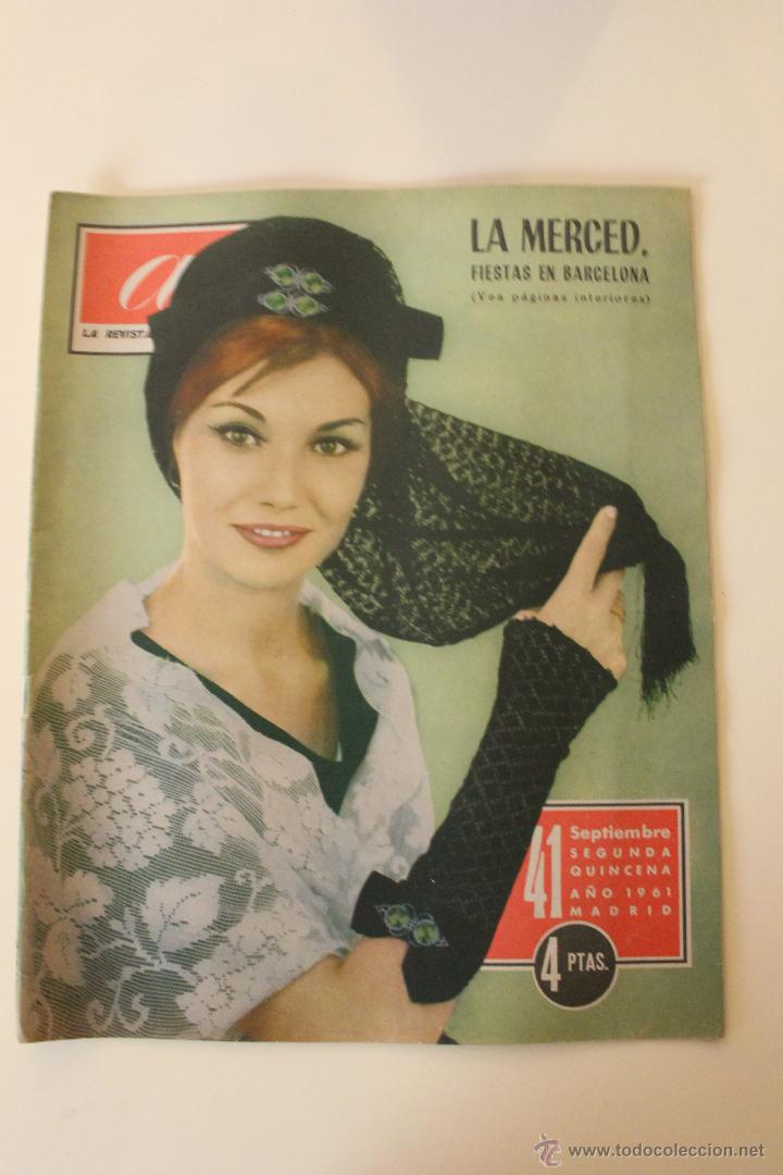 Collection Magazines and Newspapers: REVISTA AMA N&ordm; 41, 1961 LA MERCED FIESTAS EN BARCELONA, BELLEZA CATALANA