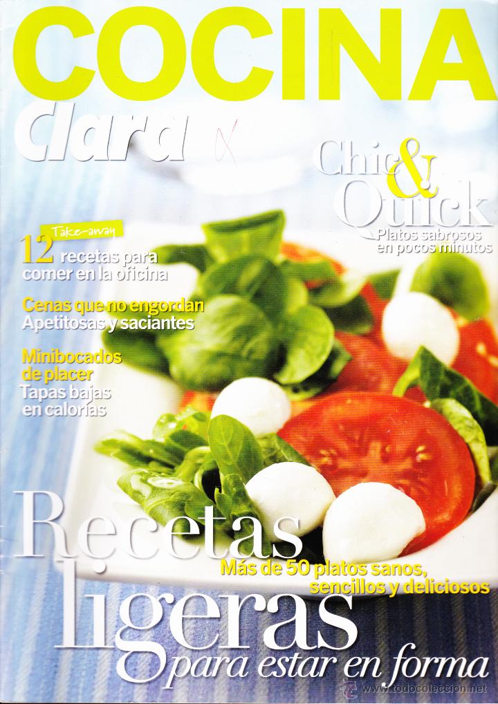 Coleccionismo de revistas y peri&oacute;dicos: REVISTA&middot;&middot;COCINA&middot;&middot;RECETAS LIGERAS PARA ESTAR EN FORMA