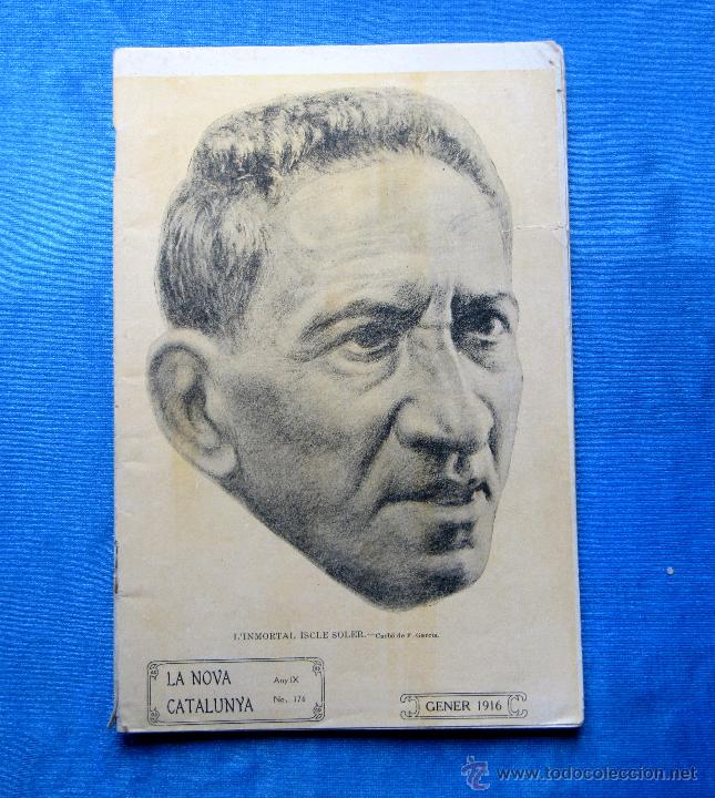 Collectionnisme de Revues et Journaux: LA NOVA CATALUNYA. REVISTA MENSUAL. ANY IX. N&ordm; 176. HAVANA, GENER, 1916. LA HABANA, CUBA.