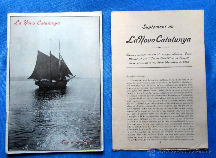 Collectionnisme de Revues et Journaux: LA NOVA CATALUNYA. REVISTA MENSUAL. ANY VII. N&ordm; 152. HAVANA, JANER, 1914. LA HABANA, CUBA.