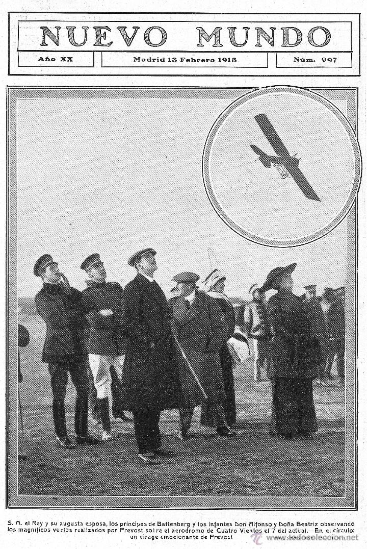 Colecionismo de Revistas e Jornais: REVISTA NUEVO MUNDO 13 FEBREO 1913 N&ordm; 997