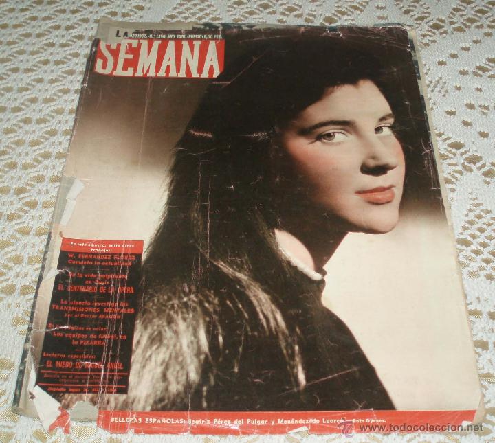 Coleccionismo de Revistas y Peri&oacute;dicos: revista semana a&ntilde;o 1962