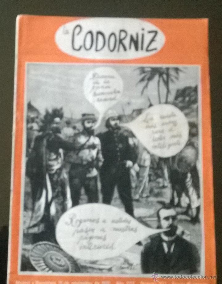 Coleccionismo de Revistas y Peri&oacute;dicos: LA CODORNIZ N&deg;1513 A&Ntilde;O XXX DEL 15 NOV. 1970.
