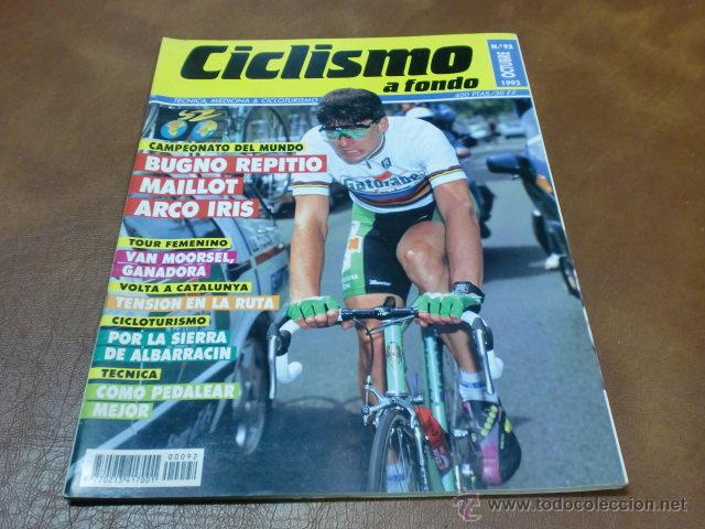 Coleccionismo de Revistas y Peri&oacute;dicos: Rev- n 92 CICLISMO.- CAMPEONATO DEL MUNDO CICLOTURISMO SIERRA ALBARRACIN