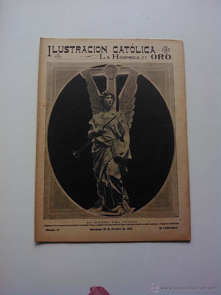 Coleccionismo de revistas y peri&oacute;dicos: LA ILUSTRACION CATOLICA. LA HORMIGA DE ORO. N&ordm;44 28 OCTUBRE 1916 I GUERRA MUNDIAL