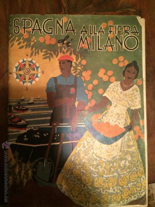 Coleccionismo de revistas y peri&oacute;dicos: Revista Spagna au la fira de Milano
