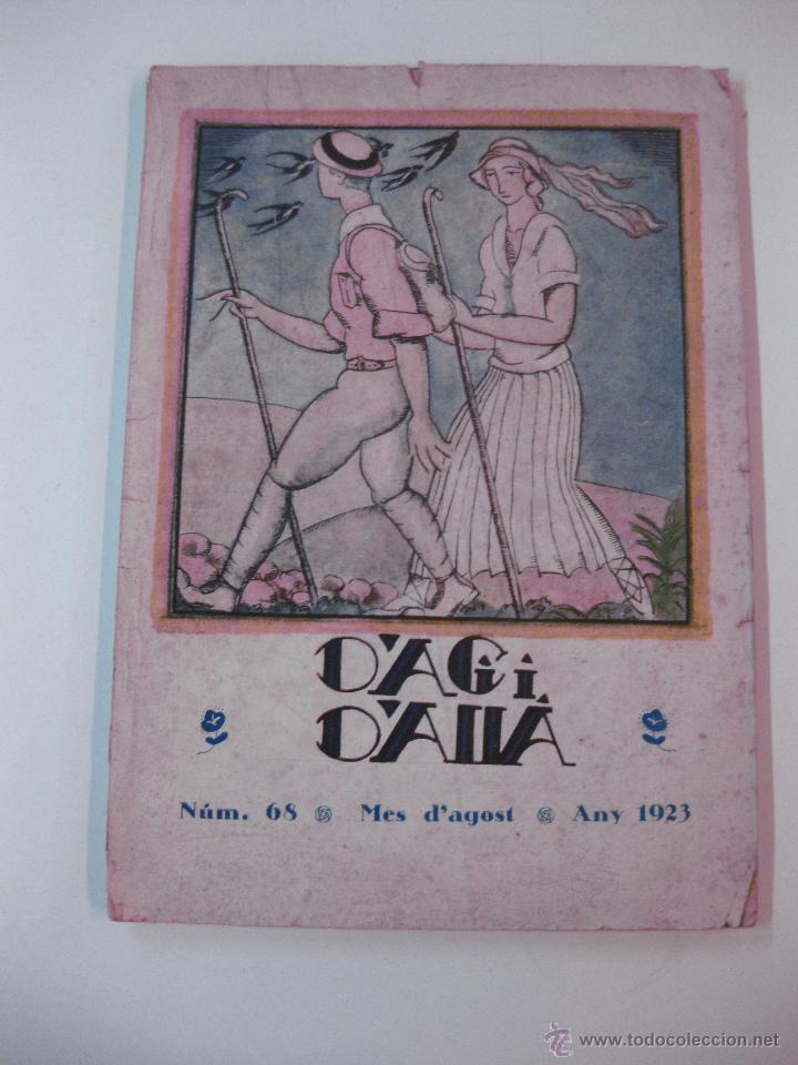 Collectionnisme de Revues et Journaux: REVISTA D'ACI D'ALLA N&ordm; 68. MES D'AGOST ANY 1923.INAUGURACIO DE L'HOSPITAL ASIL DE GRANOLLERS......