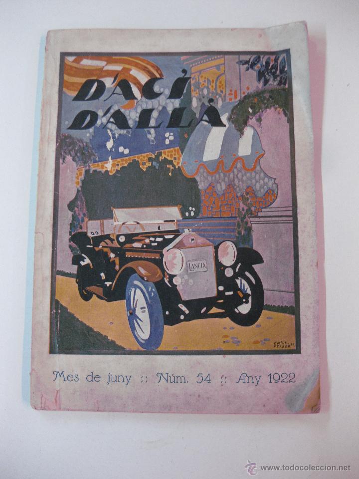 Collectionnisme de Revues et Journaux: REVISTA D'ACI D'ALLA N&ordm; 54. MES DE JUNY ANY 1922.