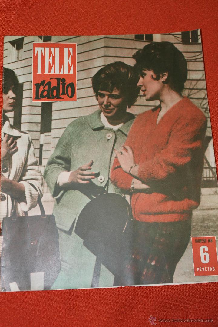 Sammeln von Zeitschriften und Zeitungen: REVISTA TELERADIO N&ordm; 168 1961 LAS CHICAS DE LA TORTUGA PEREZOSA