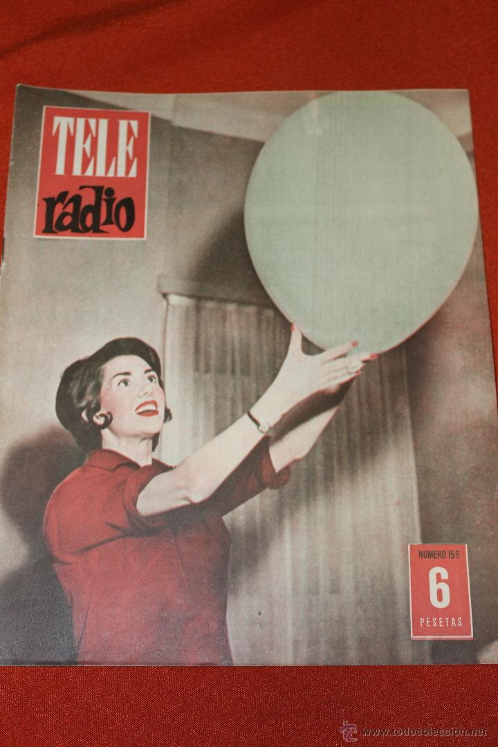 Sammeln von Zeitschriften und Zeitungen: REVISTA TELERADIO N&ordm; 159 1961 ELVIRA QUINTILLA CANTANTE