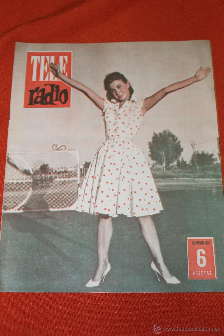 Sammeln von Zeitschriften und Zeitungen: REVISTA TELERADIO N&ordm; 160 1961 MARIA LUISA MERLO