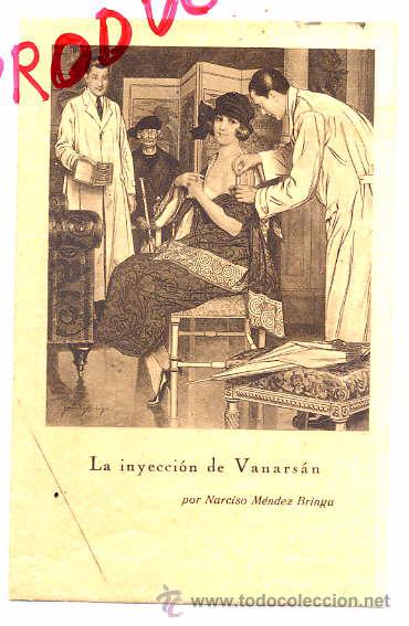 Coleccionismo de Revistas y Peri&oacute;dicos: JAEN  1928 LABORATORIOS LUMEN  MENDEZ BRINGA ILUSTRACION  TARJETON