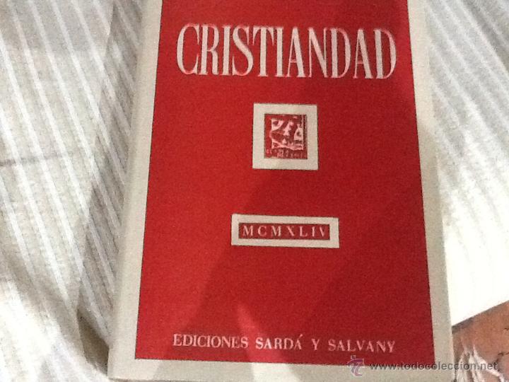 Coleccionismo de Revistas y Peri&oacute;dicos: Cristiandad, revista , del a&ntilde;o1944 al 1956 + numero 0 , 14 tomos encuadernados