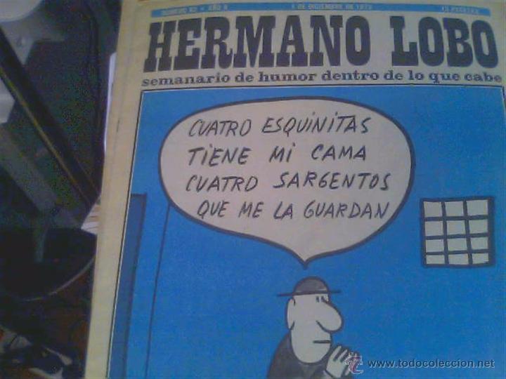 Coleccionismo de revistas y peri&oacute;dicos: Hermano Lobo del 1 de Diciembre de 1973