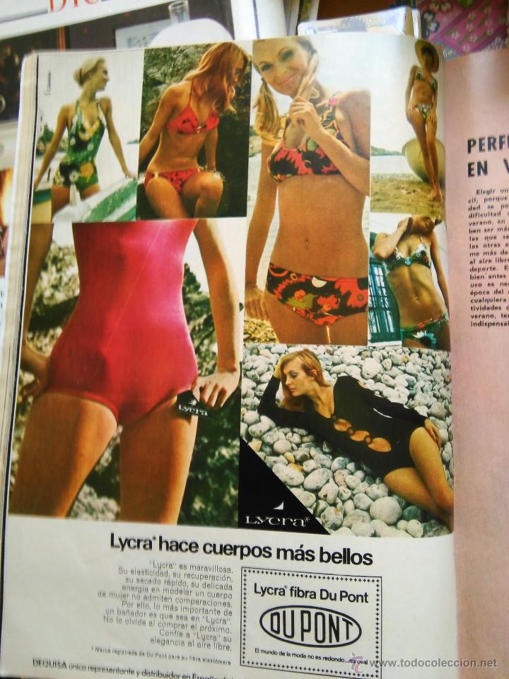 Coleccionismo de revistas y peri&oacute;dicos: RECORTE lycra du pont pond dupond dupont ba&ntilde;adores lenceria