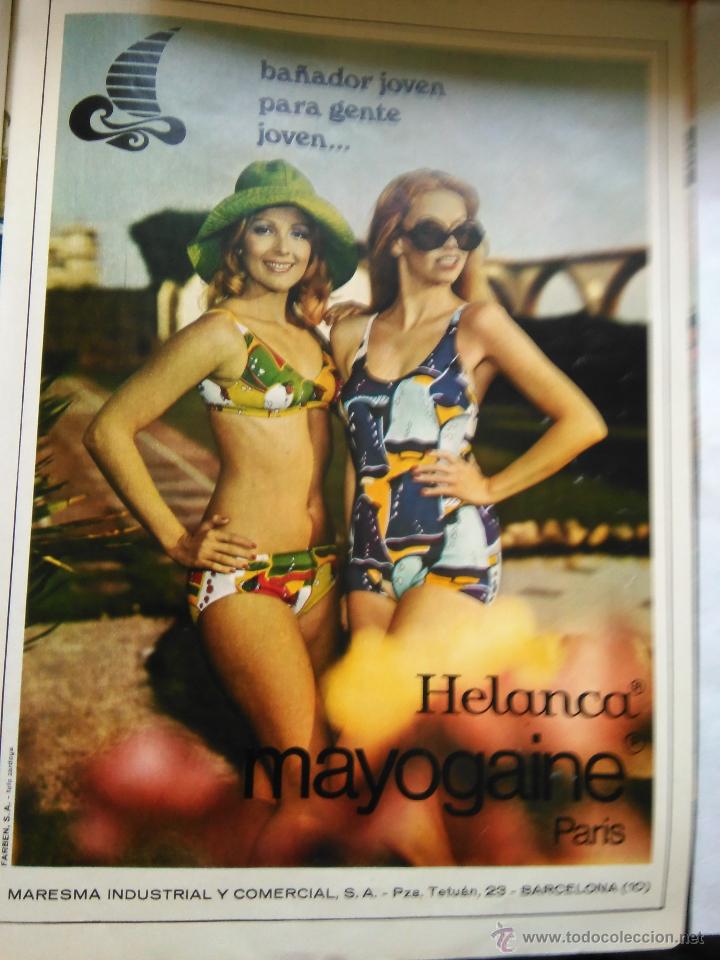 Coleccionismo de revistas y peri&oacute;dicos: RECORTE anuncio ba&ntilde;adores y bikinis