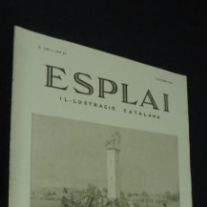 Coleccionismo de Revistas y Periódicos: ESPLAI. Nº 149. 7. 10. 1934. ELS ESPORTS A LA FESTA MAJOR DE LA BARCELONETA. EL MUSEU DE CATALUNYA.