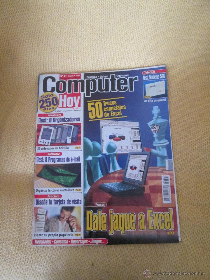 Coleccionismo de revistas y peri&oacute;dicos: REVISTA COMPUTER HOY N&ordm; 21 A&Ntilde;O 1999