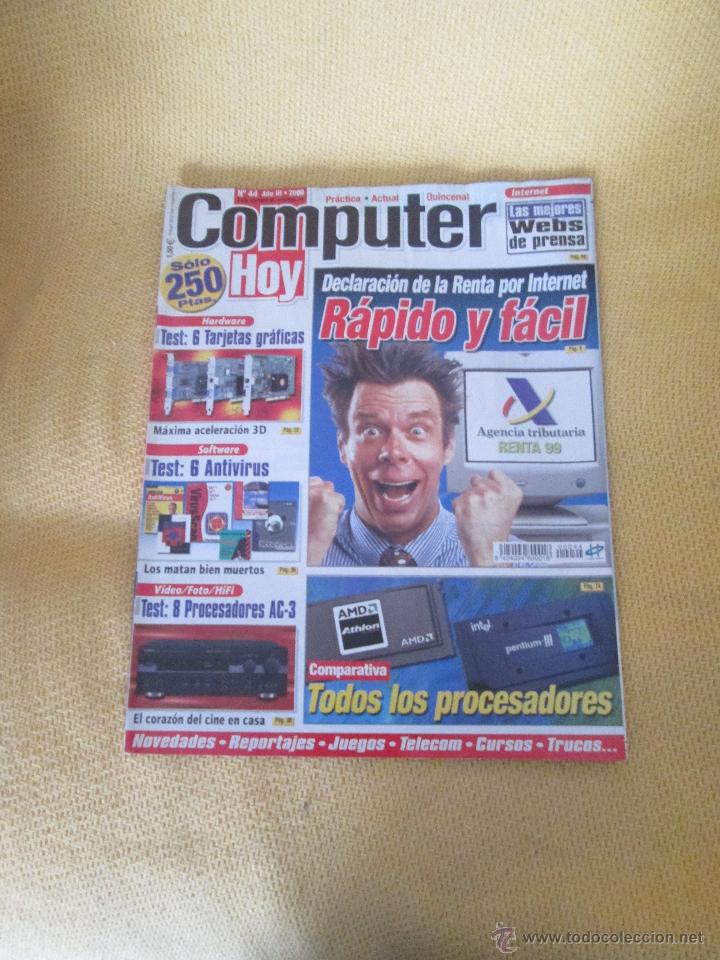 Coleccionismo de revistas y peri&oacute;dicos: REVISTA COMPUTER HOY N&ordm; 44 A&Ntilde;O 2000
