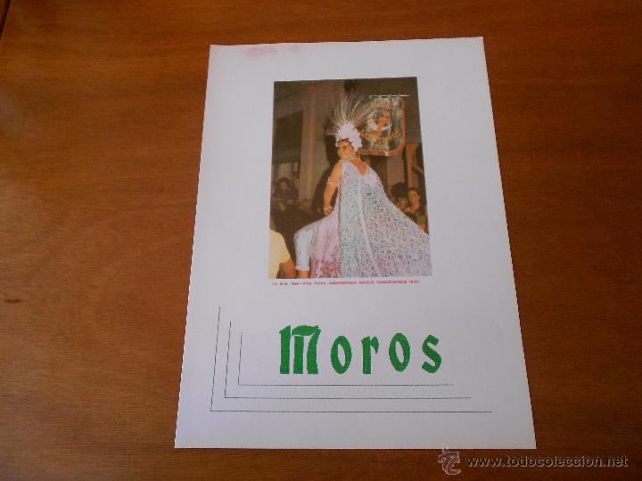 Colecionismo de Revistas e Jornais: RECORTE PRENSA: ABANDERADA MOROS DAMASQUINOS 1975, NOVELDA, ALICANTE