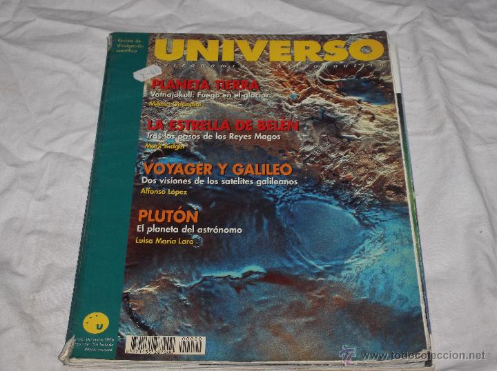 Coleccionismo de Revistas y Peri&oacute;dicos: UNIVERSO N&ordm; 20. LA ESTRELLA DE BEL&Eacute;N. PLANETA TIERRA. VOYAGER Y GALILEO. PLUT&Oacute;N. LUISA MARIA LARA.