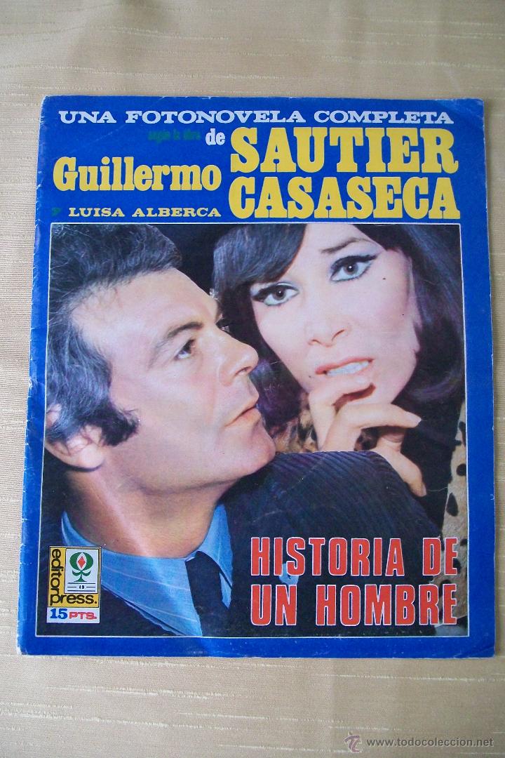 Coleccionismo de Revistas y Peri&oacute;dicos: UNA FOTONOVELA COMPLETA DE GUILLERMO SAUTIER HISTORIA DE UN HOMBRE 1969
