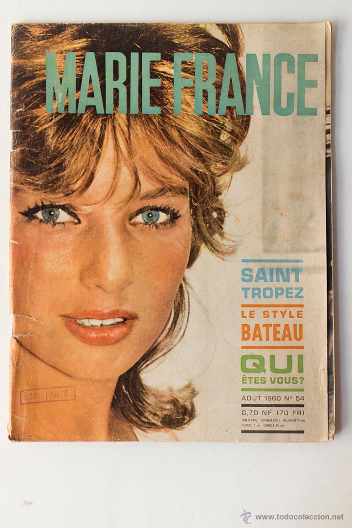revista francesa marie france nº 54- año 1960 - Comprar Outras revistas e  jornais modernos no todocoleccion