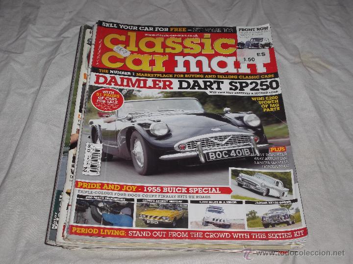 Coleccionismo de Revistas y Peri&oacute;dicos: CLASSIC CAR MART N&ordm; 10. DAIMLER DART SP250. SMART ROADSTER. JAGUAR XK 150. 1955 BUICK SPECIAL.