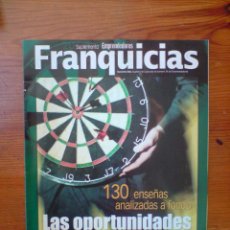Coleccionismo de Revistas y Periódicos: REVISTA FRANQUICIAS NOVIEMBRE 2003. SUPLEMENTO DE EMPRENDEDORES. MUY BUEN ESTADO