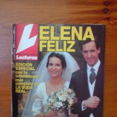 Coleccionismo de Revistas y Periódicos: REVISTA LECTURAS 2243, DE MARZO 1995. ESPECIAL BODA ELENA Y JAIME DE MARICHALAR. MUY BUEN ESTADO