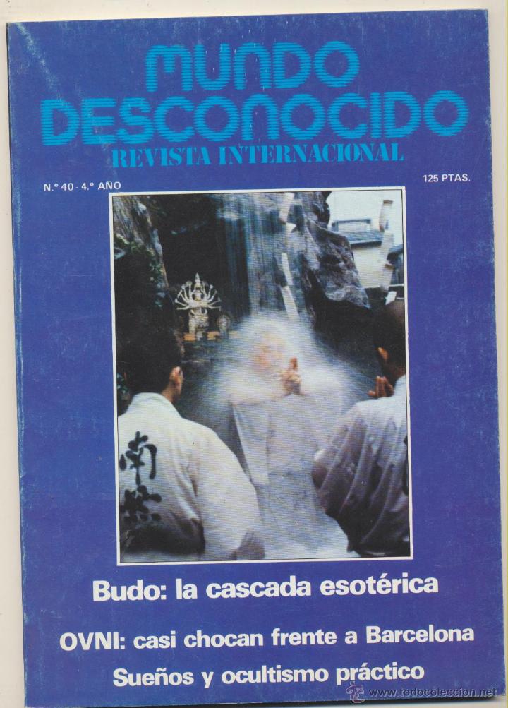 Collezionismo di Riviste e Giornali: Mundo Desconocido n&ordm;  40.