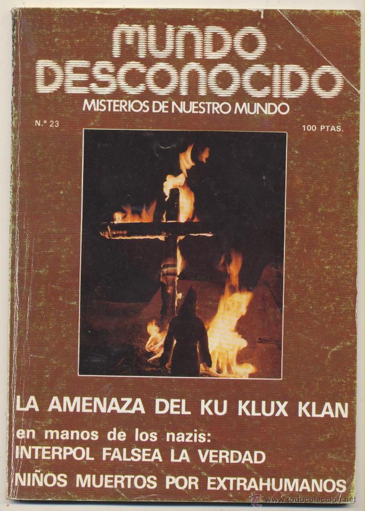 Collezionismo di Riviste e Giornali: Mundo Desconocido n&ordm;  23.
