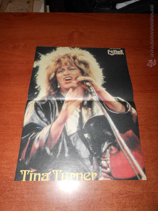 Coleccionismo de revistas y peri&oacute;dicos: POSTER DE LOS A&Ntilde;OS 80: TINA TURNER